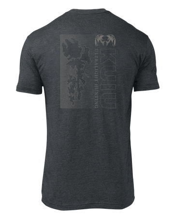 KUIU Island Fade T-Shirt | Charcoal