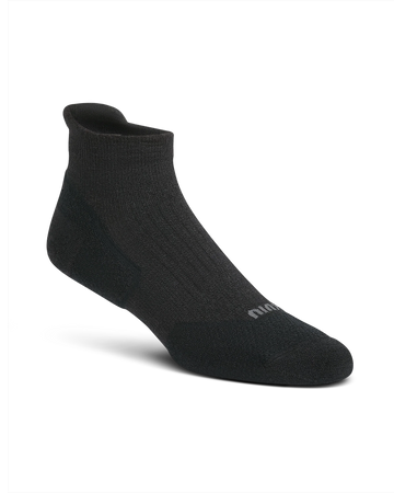 Merino 200N Lightweight Ankle Sock | Black