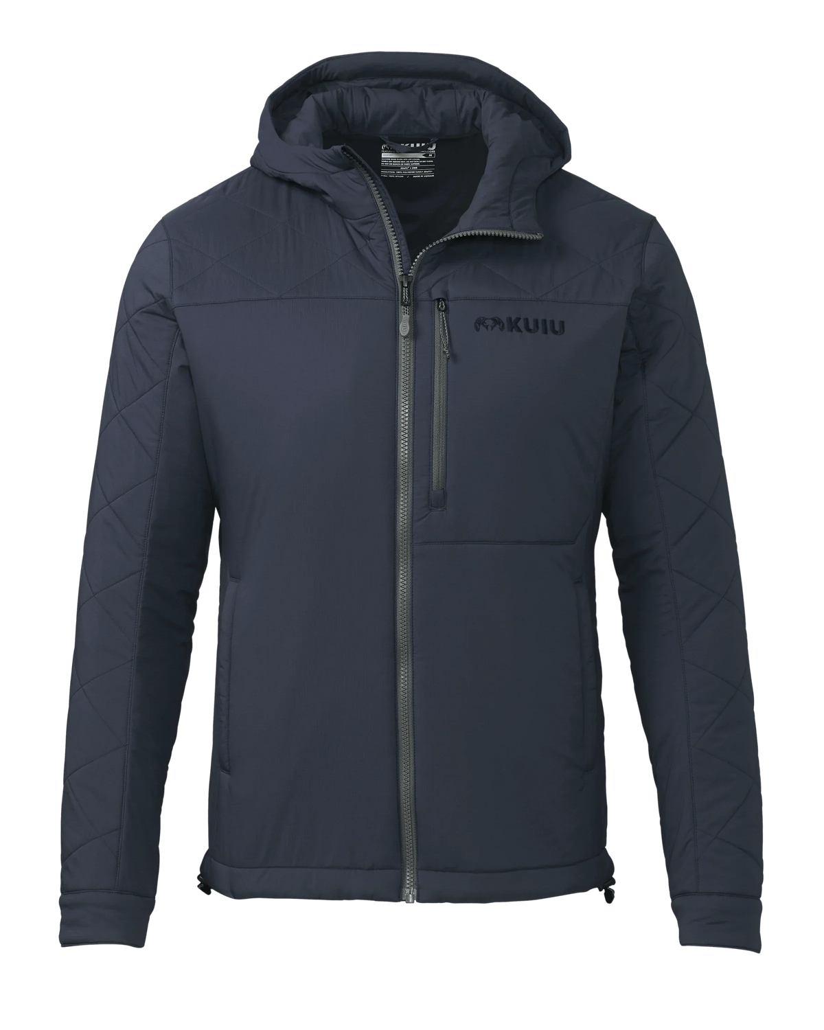 Outlet Granby Hooded Jacket | Steel Blue