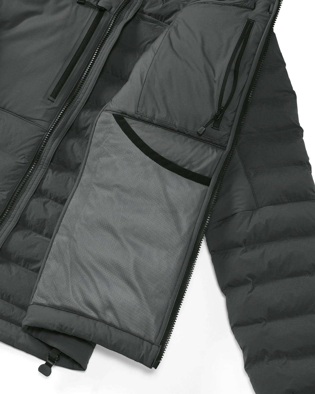 Outlet Flyway Insulated Hooded Jacket | Gunmetal
