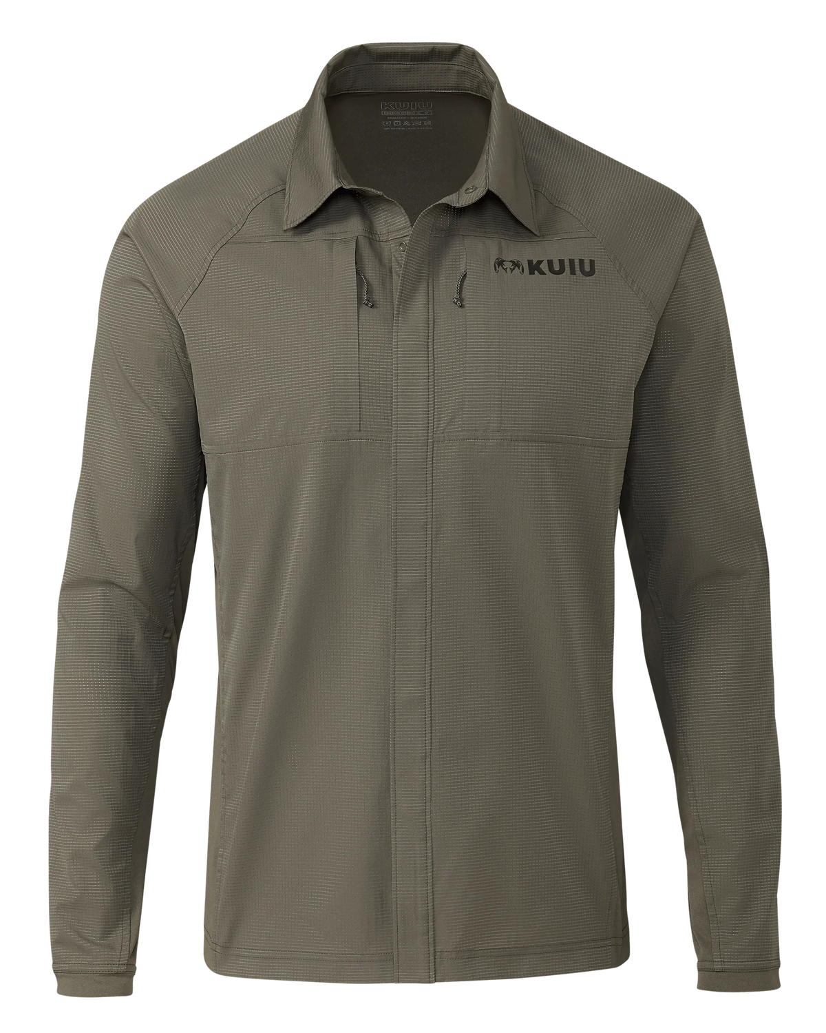 Tiburon Hybrid Snap Shirt | Ash