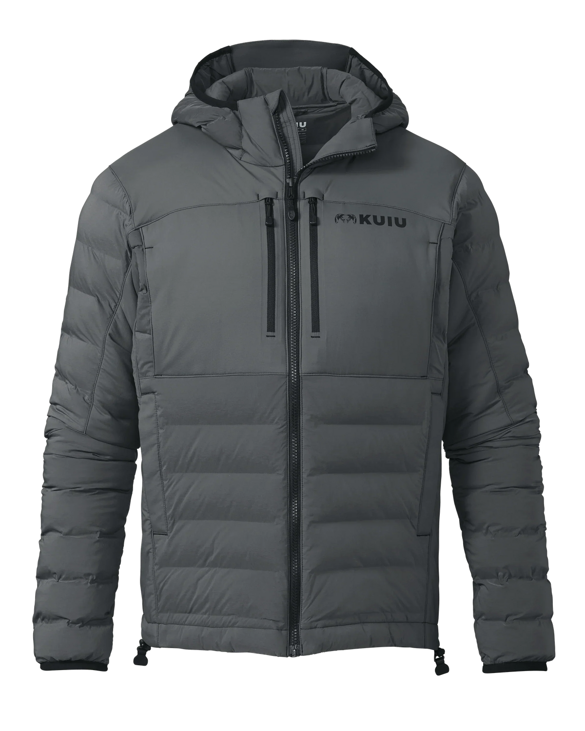 Outlet Flyway Insulated Hooded Jacket | Gunmetal