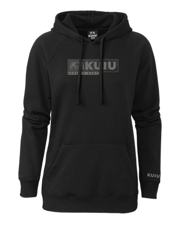 Women's Here to Hunt Gritstone Hoodie | Black