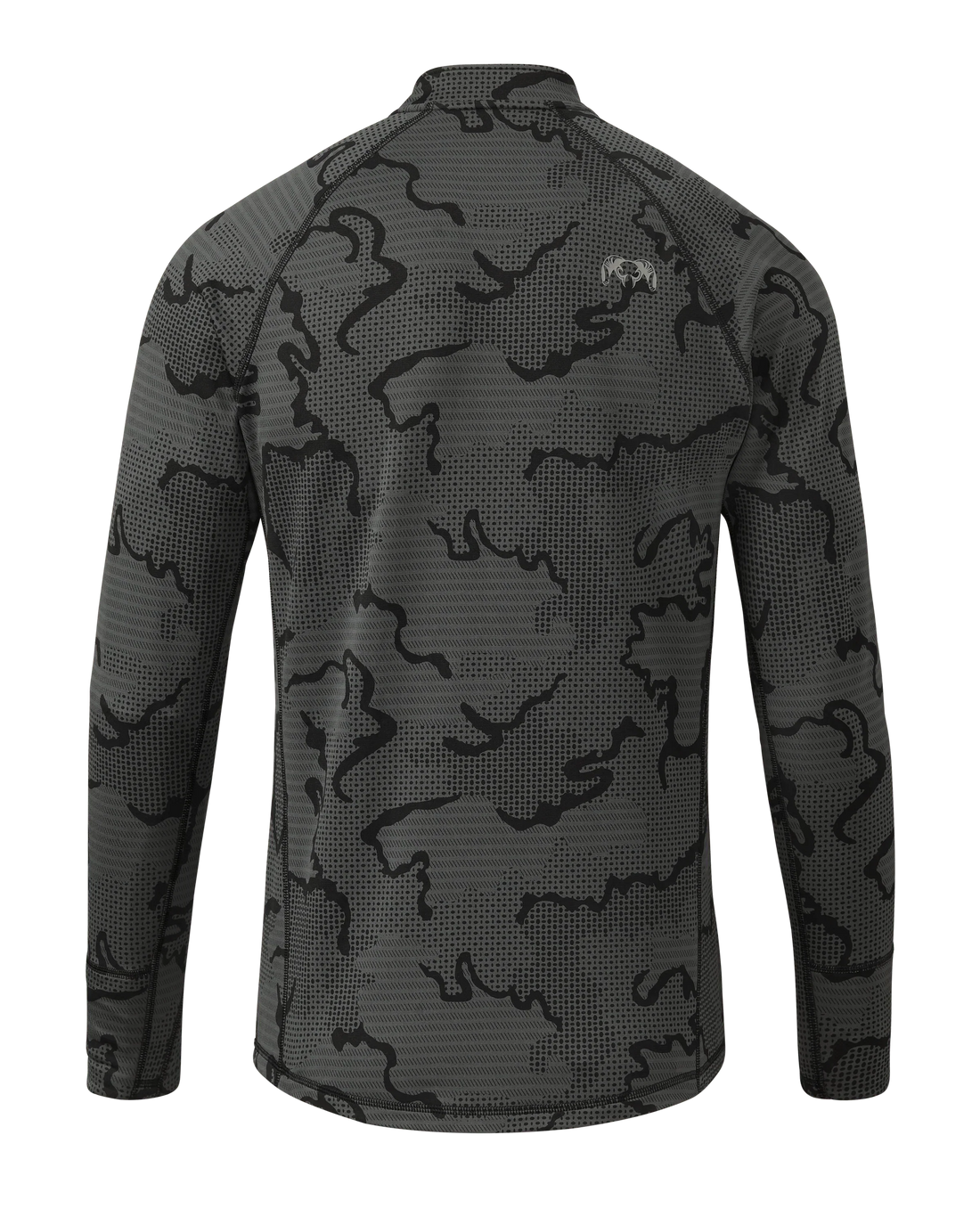 Ridgepoint Fleece Henley | Black Tonal