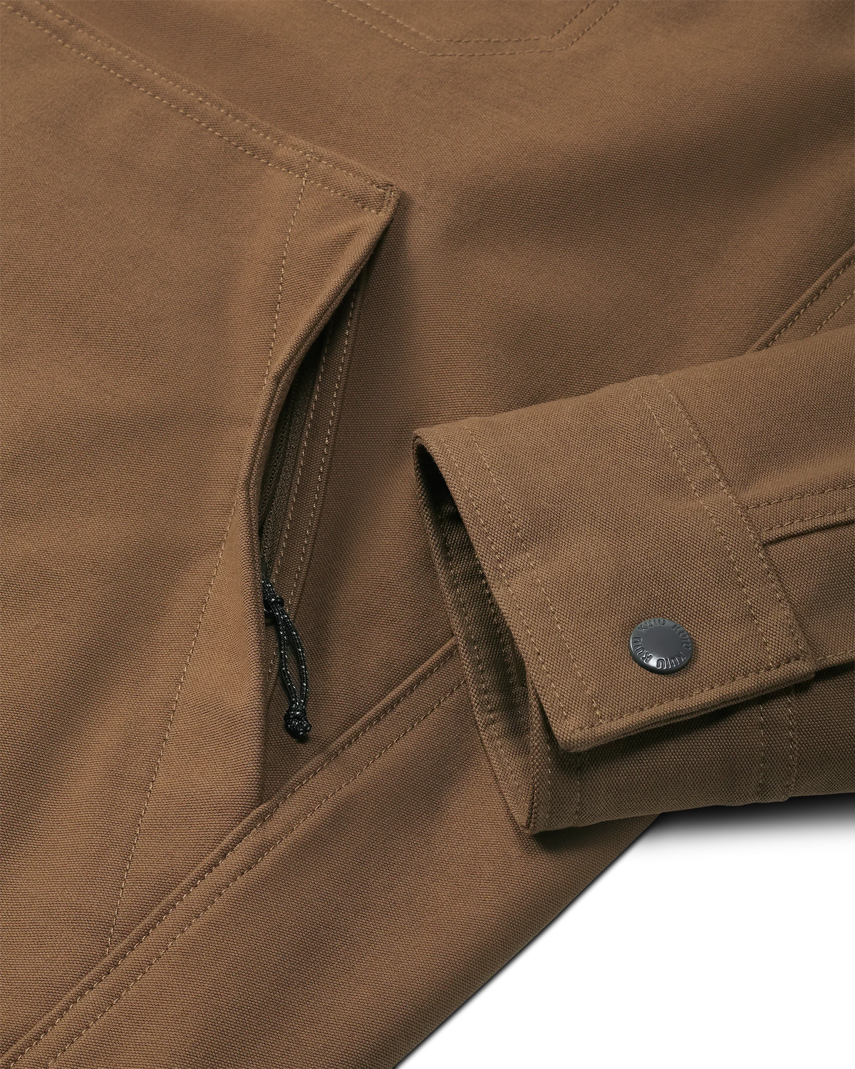 Brawley Hooded Fleece Jacket | Saddle