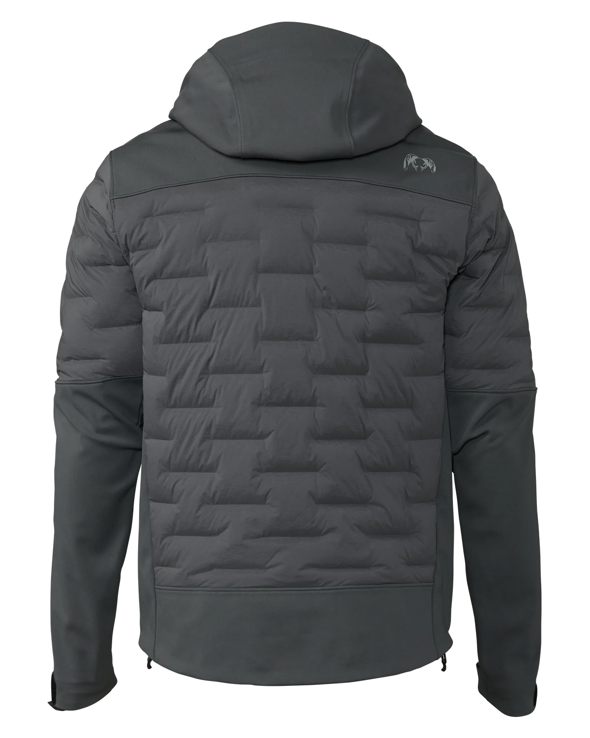 Axis Thermal Hybrid Hooded Jacket | Gunmetal