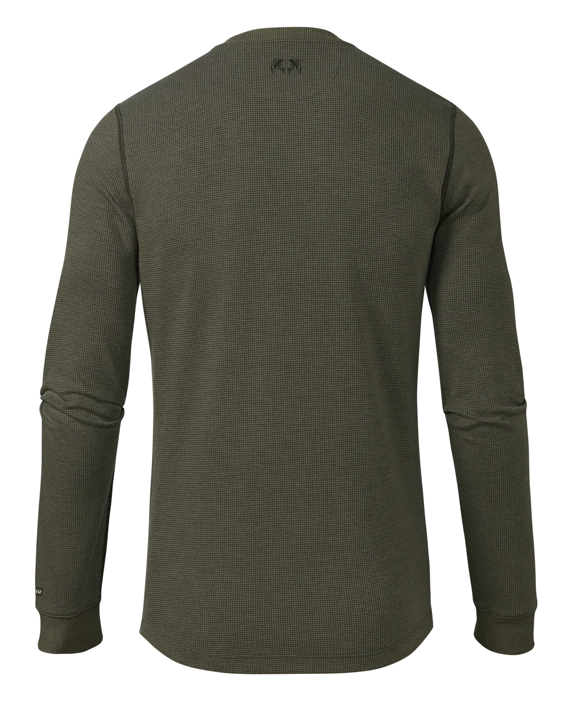 Canyon Waffle Henley | Army Heather