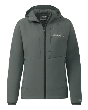 Women's Kenai Hooded Jacket | Gunmetal