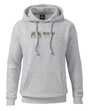 KUIU Topo Block Hoodie | Heather Grey