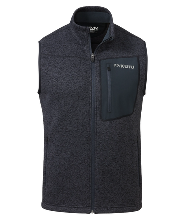 Base Camp Sweater Vest | Steel Blue Heather