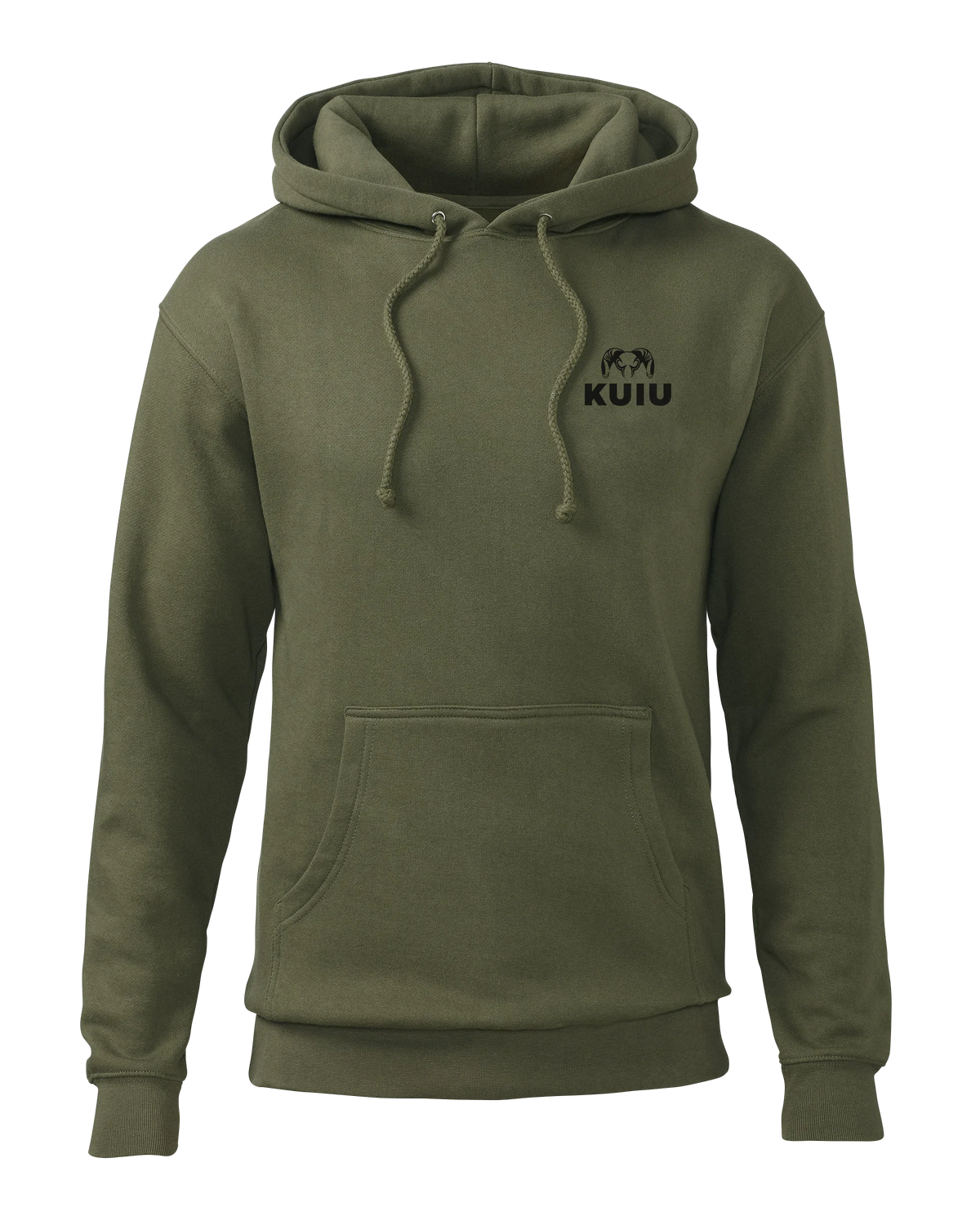 KUIU Elk Skull Hoodie | Army