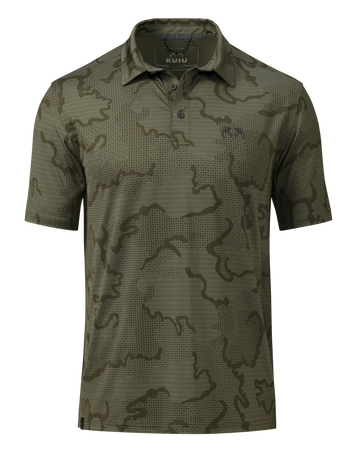 KUIU Performance Polo | Dark Sage Tonal