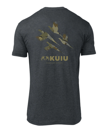 KUIU Valo Upland T-Shirt | Charcoal