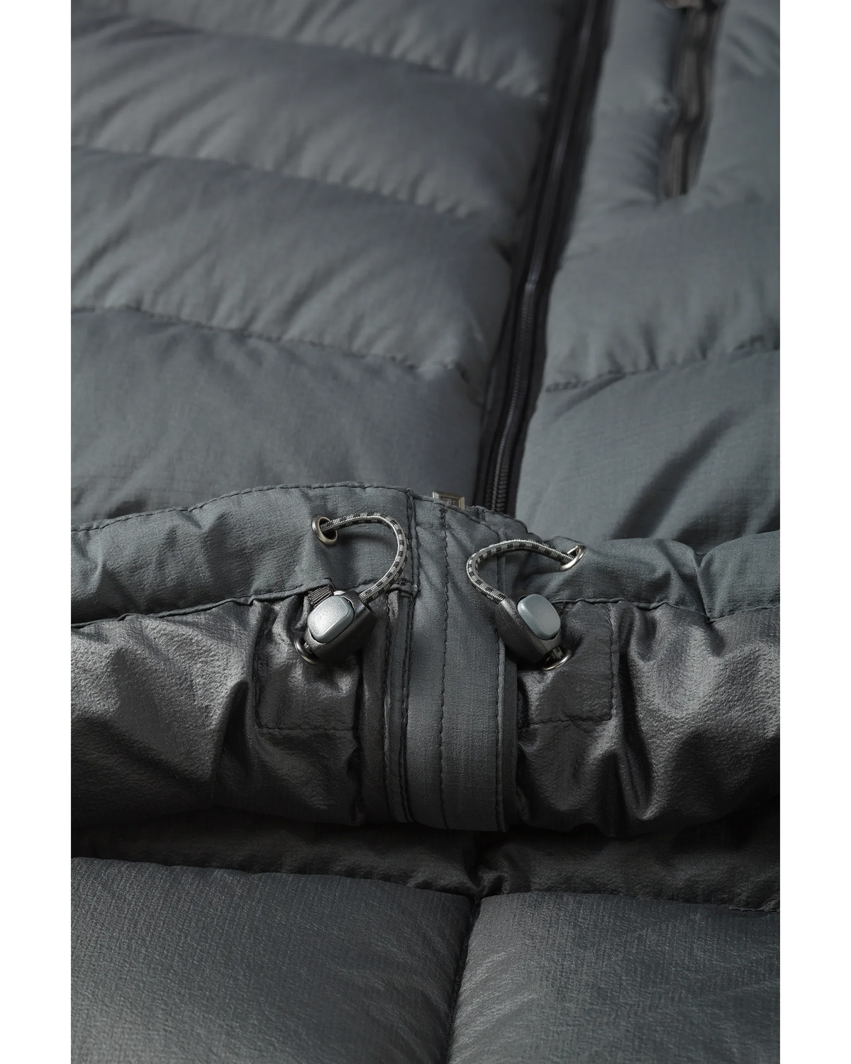 Super Down PRO Hooded Jacket | Gunmetal