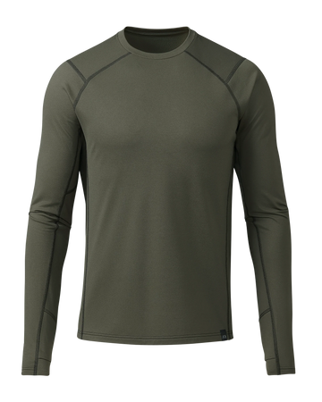 Vital S3 Long Sleeve Crew | Ash