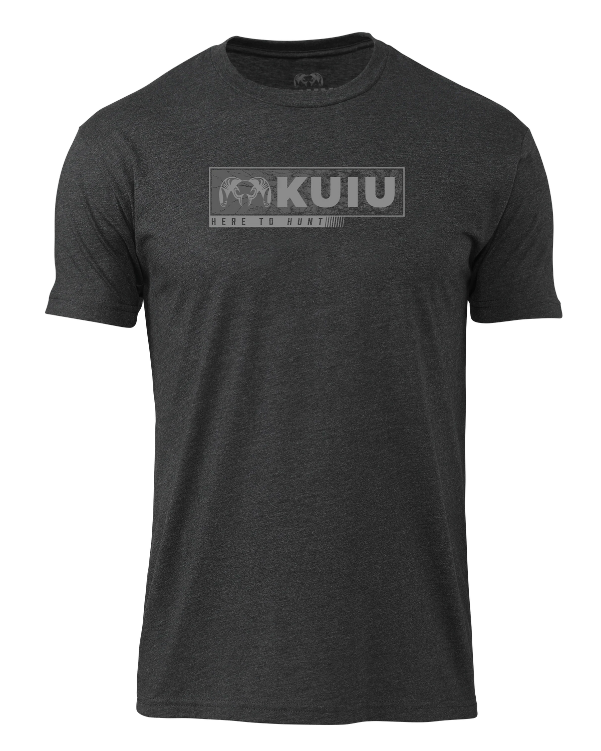 KUIU Here to Hunt Gritstone T-Shirt | Charcoal