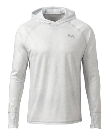 Gila LS Hoodie Topo | Skyline Topo Print