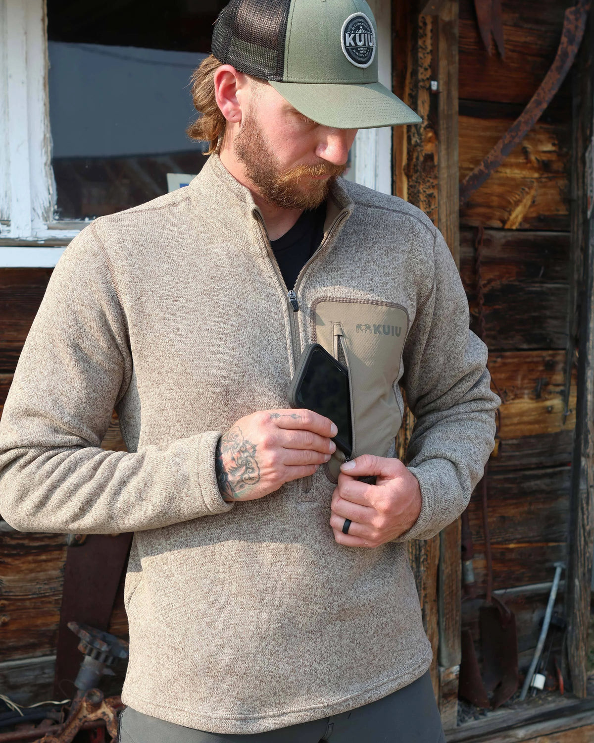 Base Camp Pullover Sweater | Grizzly Heather