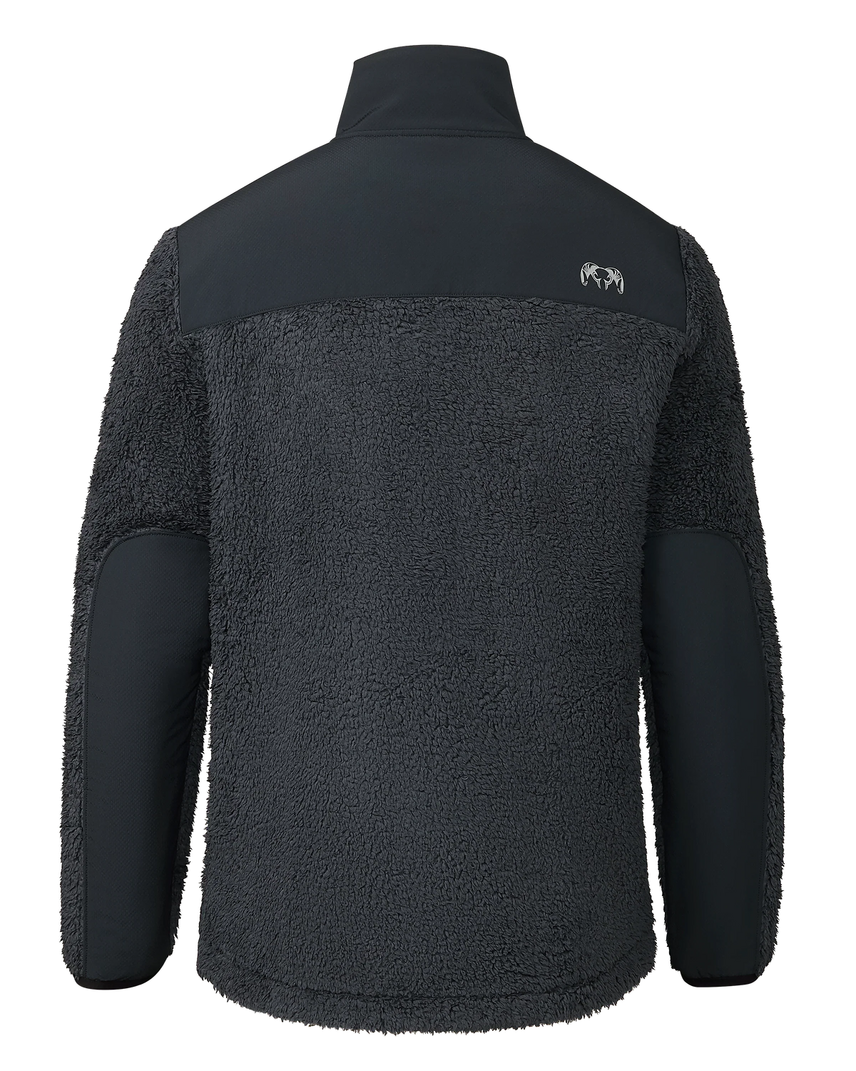 Sherpa Fleece Zip Pullover | Nightfall