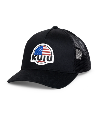 KUIU Flag Patch Hat | Black