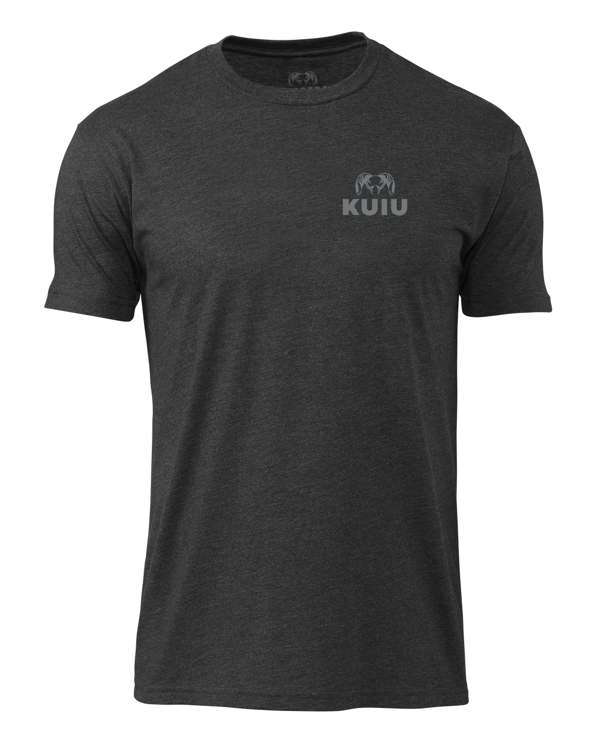 KUIU Ram Chest Logo T-Shirt | Charcoal