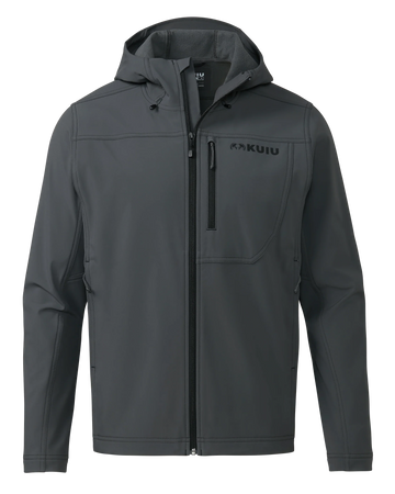 Alpine Hooded Jacket | Gunmetal