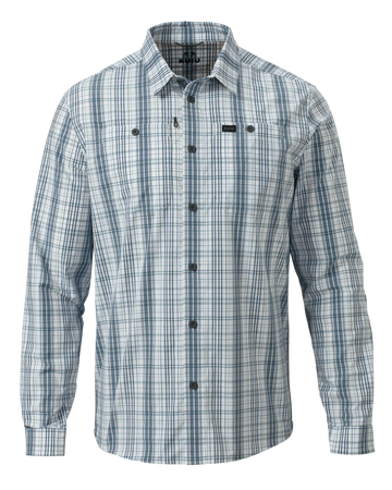 Borrego LS Shirt | Gravel Plaid