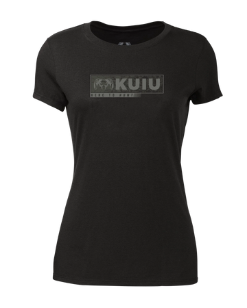 Outlet Women's Here to Hunt Gritstone T-Shirt | Black