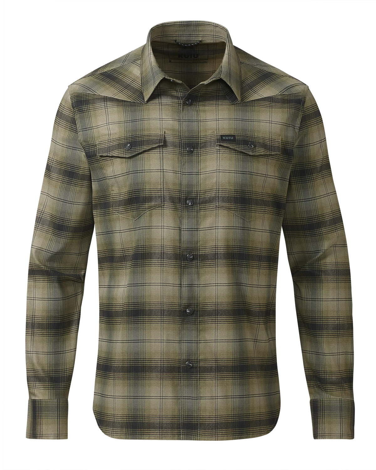 Laredo LS Shirt | Verde Ombre Plaid
